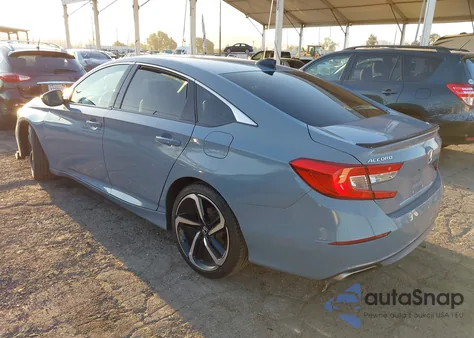 2021 Honda Accord Sport z USA, uszkodzony, nr VIN 1HGCV1F32MA098228